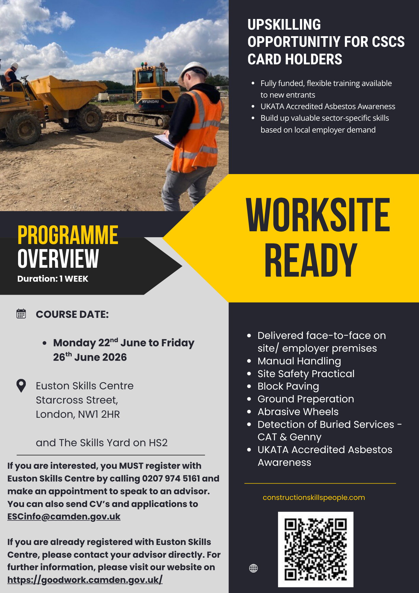 Skills Bootcamp - UKATA Accredited Asbestos Awareness Course June 2026 Image